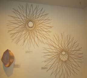 Semantics Gallery wall - Judy Zugish show 'from raw to refined'